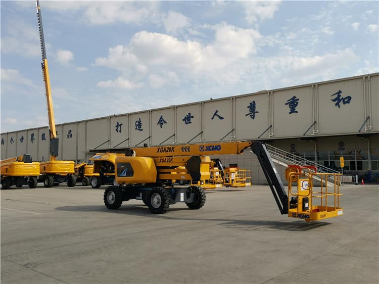 XCMG official 20m new articulated boom lift XGA20K mobile hydraulic aerial work platform for sale